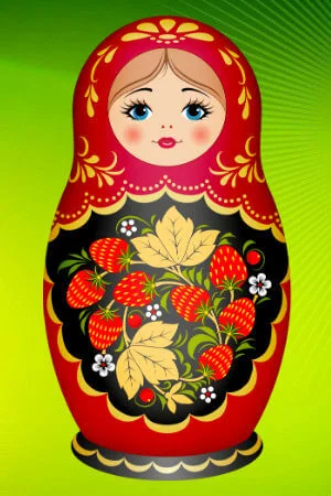 Раскраски Матрёшки Матрёшки