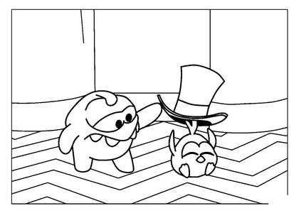 Раскраски Ам Ням Ам Ням – раскраска 15