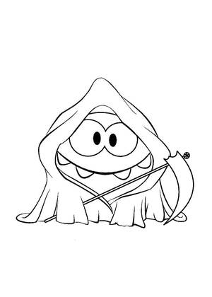 Раскраски Ам Ням Ам Ням – раскраска 2