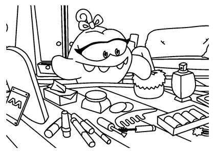 Раскраски Ам Ням Ам Ням – раскраска 21