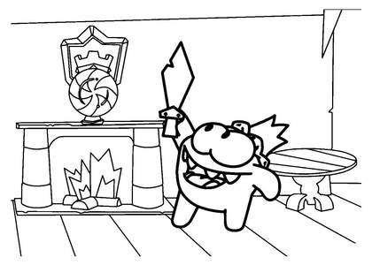 Раскраски Ам Ням Ам Ням – раскраска 22