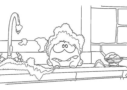 Раскраски Ам Ням Ам Ням – раскраска 27