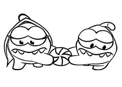 Раскраски Ам Ням Ам Ням – раскраска 29