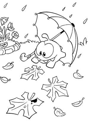 Раскраски Ам Ням Ам Ням – раскраска 4