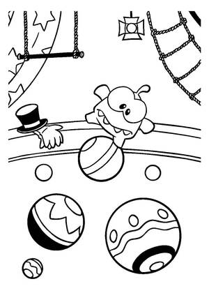 Раскраски Ам Ням Ам Ням – раскраска 9