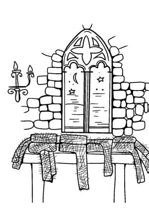 по сказкам Андерсена раскраска 17