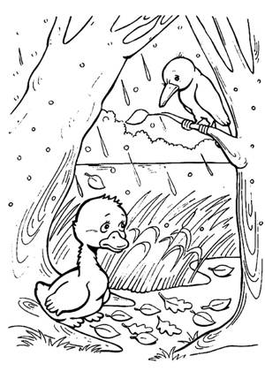 по сказкам Андерсена раскраска 3