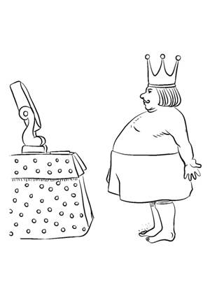 по сказкам Андерсена раскраска 30