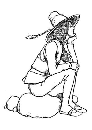 по сказкам Андерсена раскраска 44