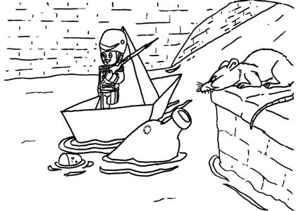 по сказкам Андерсена раскраска 66