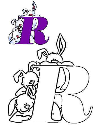 Раскраски Английский алфавит с образцом Английский алфавит с образцом