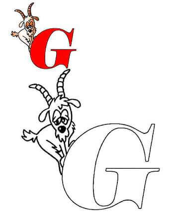 Раскраски Английский алфавит с образцом Английский алфавит с образцом