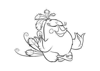 Раскраски Энгри Бердз Энгри Бердз раскраска 12