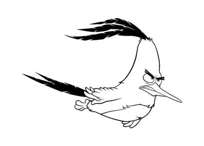 Раскраски Энгри Бердз Энгри Бердз раскраска 13