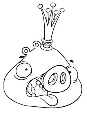 Раскраски Энгри Бердз Энгри Бердз раскраска 18