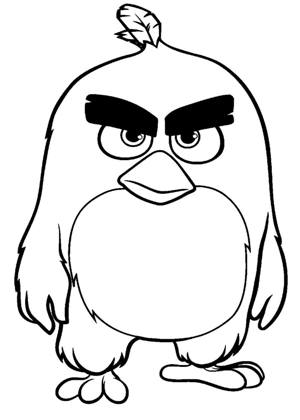 Раскраски Энгри Бердз Энгри Бердз раскраска 24