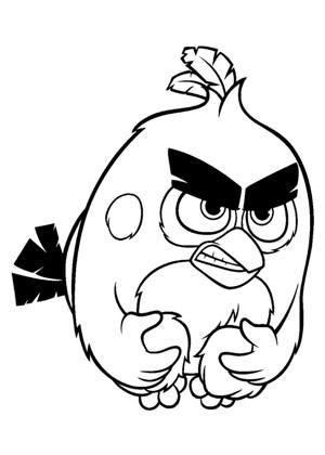 Раскраски Энгри Бердз Энгри Бердз раскраска 27