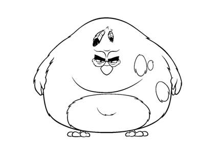 Раскраски Энгри Бердз Энгри Бердз раскраска 8