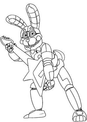 Раскраски Аниматроники Аниматроники — раскраска 18