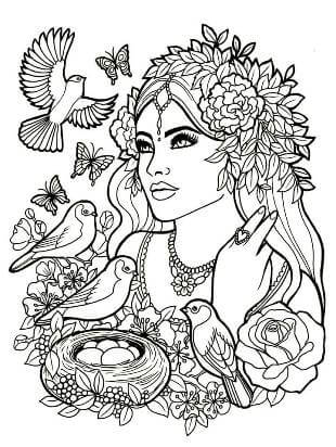 Антистресс девушки