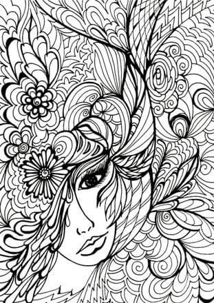 Антистресс девушки