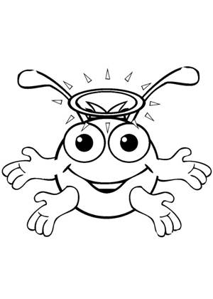 Бактерии и Вирусы раскраска 6