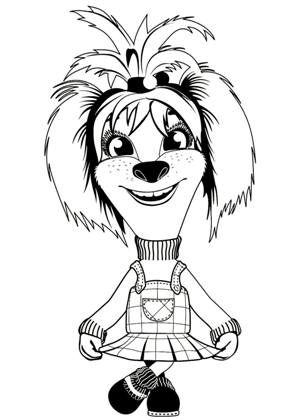 Раскраски Барбоскины Барбоскины раскраска 11