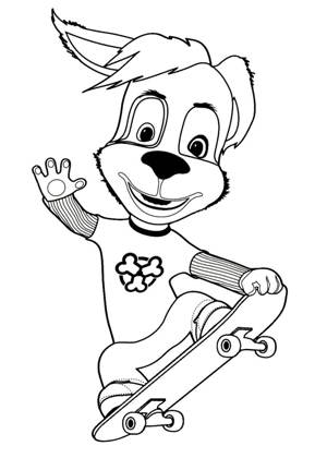 Раскраски Барбоскины Барбоскины раскраска 2