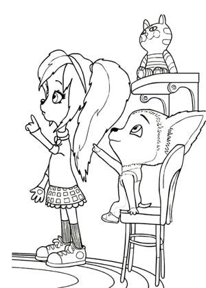 Раскраски Барбоскины Барбоскины раскраска 5