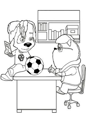 Раскраски Барбоскины Барбоскины раскраска 7