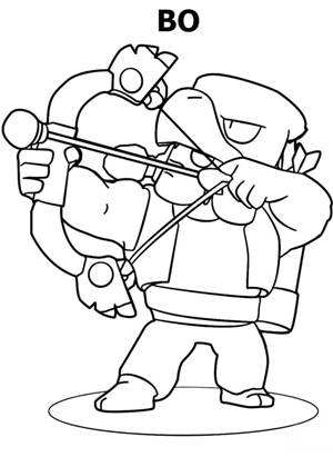 Бо из Браво Старс Раскраска из Браво Старс Бо