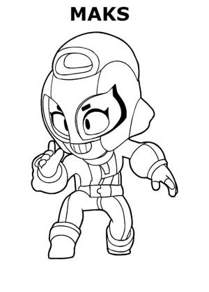 Макс из Браво Старс Раскраска из Браво Старс Макс