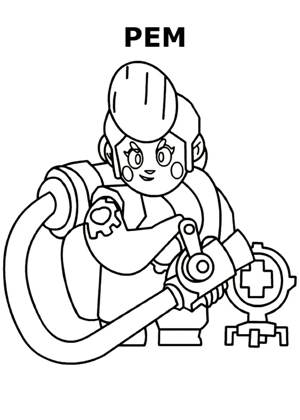 Пэм из Браво Старс Раскраска из Браво Старс Пэм