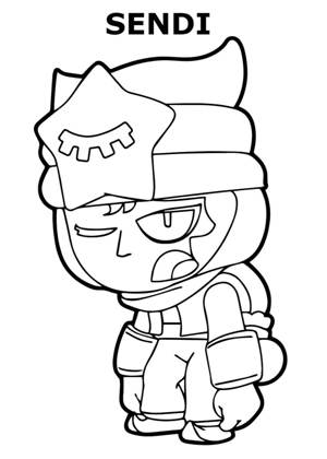 Сэнди из Браво Старс Раскраска из Браво Старс Сэнди