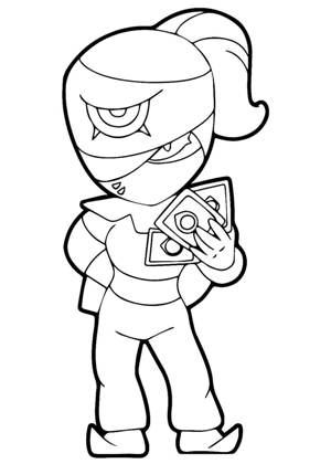 Тара из Браво Старс Раскраска из Браво Старс Тара