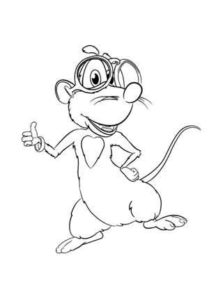 Буба − раскраска 10