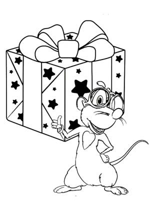 Буба − раскраска 6