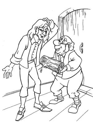 Раскраски Буратино Буратино – раскраска 11