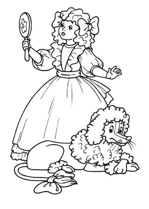 Раскраски Буратино Буратино – раскраска 19