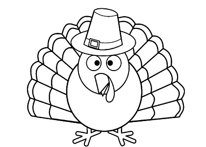 Раскраски День благодарения День благодарения — раскраска 26