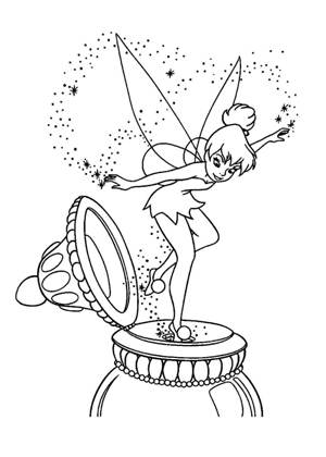 Динь Динь − раскраска 10