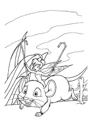 Динь Динь − раскраска 13