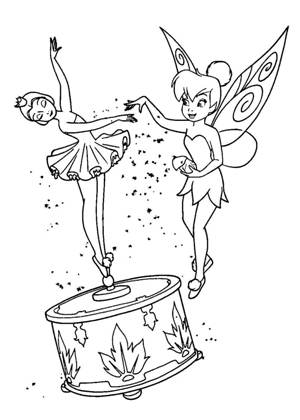 Динь Динь − раскраска 15