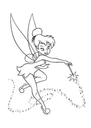 Динь Динь − раскраска 19