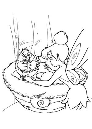 Динь Динь − раскраска 20