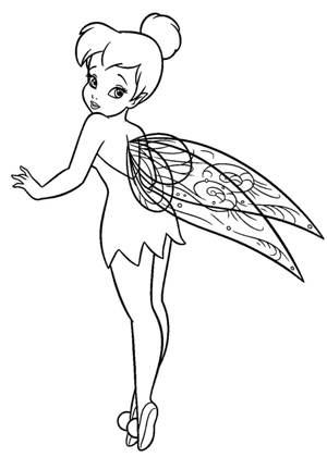 Динь Динь − раскраска 3