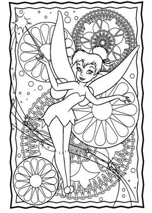 Динь Динь − раскраска 6