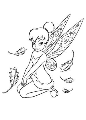 Динь Динь − раскраска 9