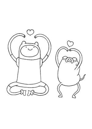 Для личного дневника – раскраска 17