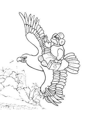 Доктор Айболит — раскраска 9